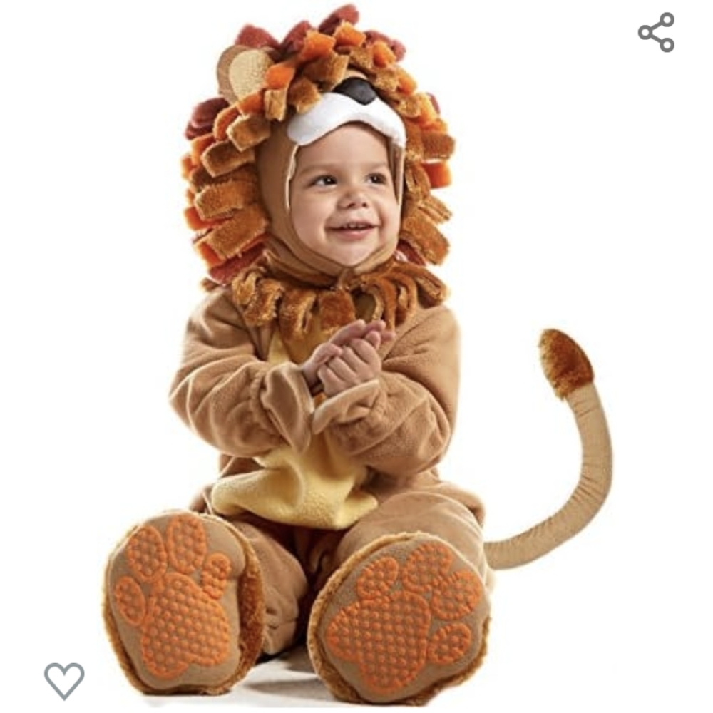 Lion costume (6-12m)